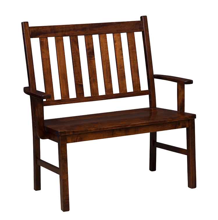 Amish-Custom-Dining-Chairs-Denver-Bench-[36-in]