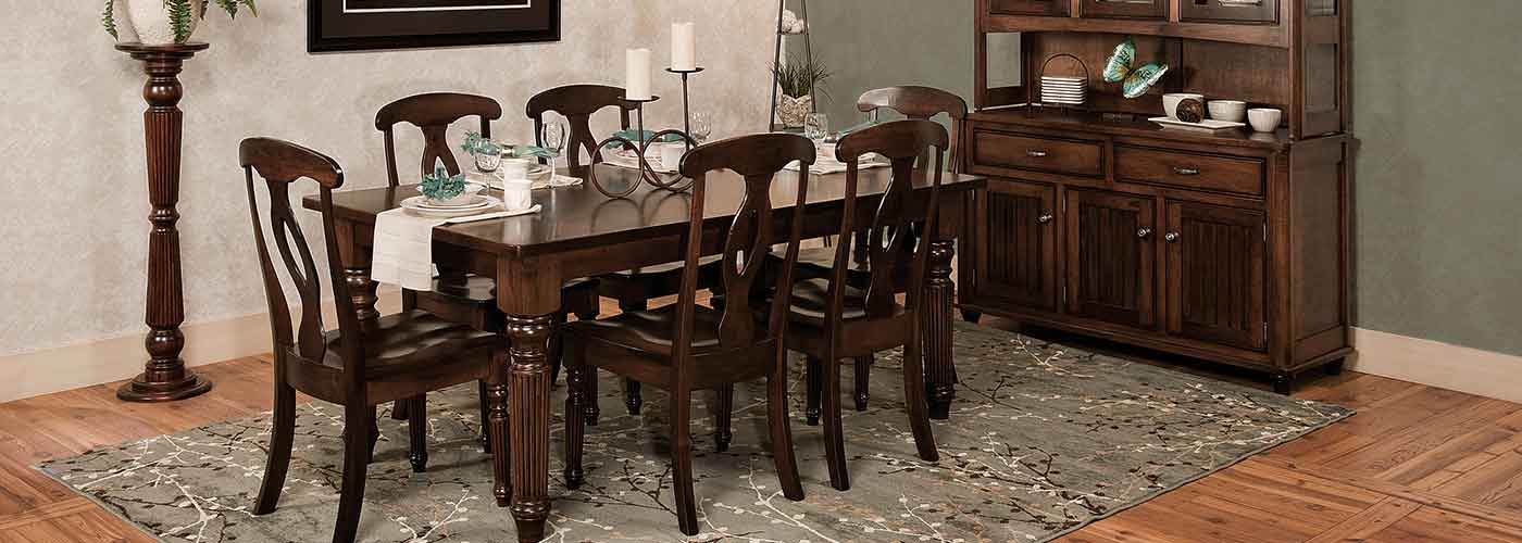 Amish Custom Furniture From The Heart, Custom Dining Room Tables Illinois